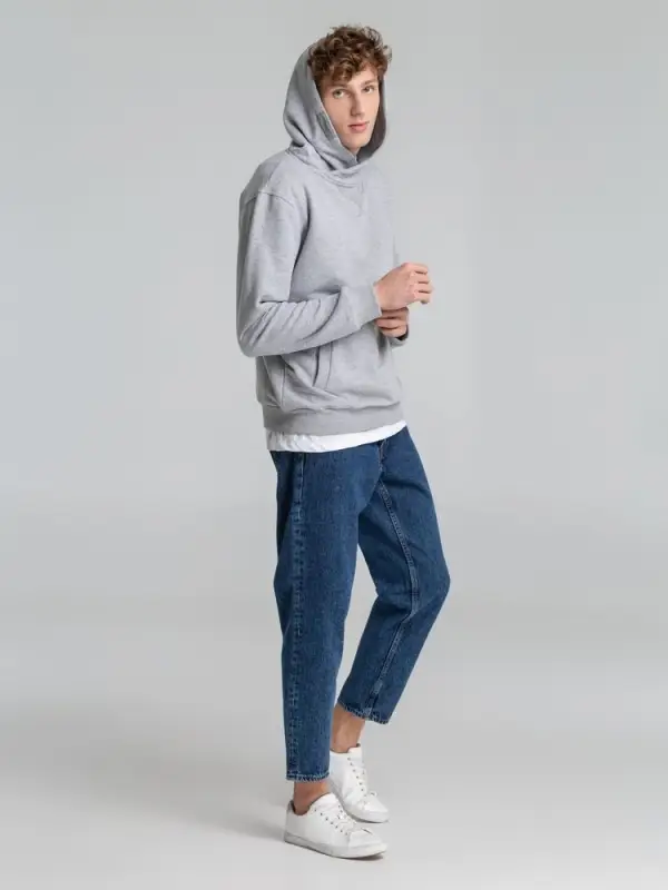 Толстовка Kulonga Terry, серый меланж, размер XS Толстовка Kulonga Terry, серый меланж, размер XS