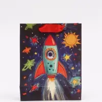Пакет подарочный «Космос», S 12 × 15 × 5,5 см Пакет подарочный «Космос», S 12 × 15 × 5,5 см