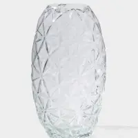 Ваза стекло настольная "Гунвор" 23,5х12 см, прозрачный