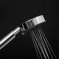 Лейка для душа ZEIN Z0508, 5 режимов, d=100 мм, пластик, цвет хром