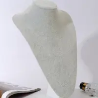 Бюст для украшений QF, 23&times;17&times;35 см, h=35 см, серый