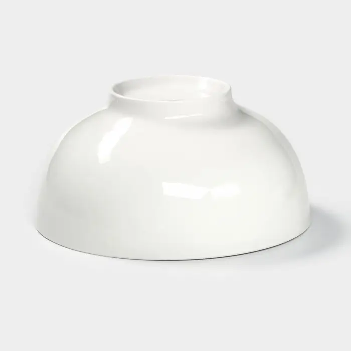 Набор посуды для рамена Доляна, 8 предметов: миска 1.6 л, тарелка d=20 см, 2 ложки, 2 пары палочек, фарфор, белый