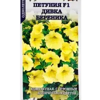 Семена Петуния Дивка Береника F1 /Сотка/ 10 шт/ желтая h-35см d-6,5см/*500 Семена Петуния Дивка Береника F1 /Сотка/ 10 шт/ желтая h-35см d-6,5см/*500