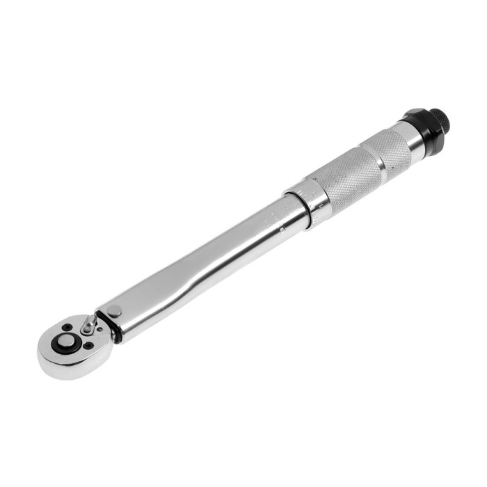 Ключ динамометрический ТУНДРА, 45 сталь, под квадрат 1/4 Ключ динамометрический ТУНДРА, 45 сталь, под квадрат 1/4", 5 - 25 Н*м, 270 мм