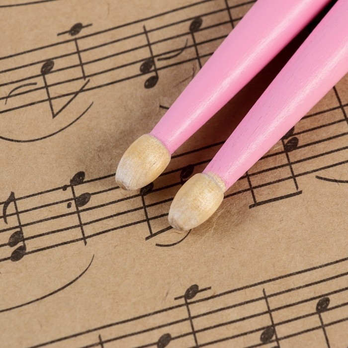 Барабанные палочки Music Life, 5А, клён, розовые Барабанные палочки Music Life, 5А, клён, розовые