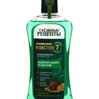 Ополаскиватель для рта Таёжные рецепты с экстрактом кедровых орешков и мятой, 500 мл