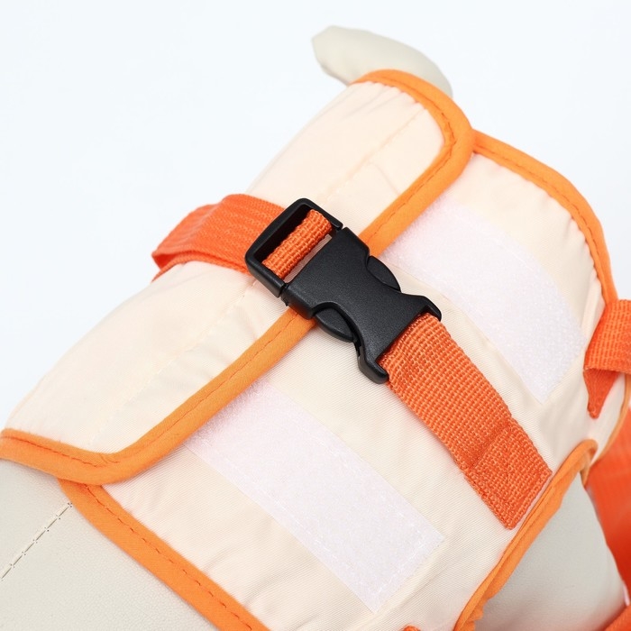 Ремень вспомогательный для задних лап, размер XL (ОТ 63-72 см, вес 60-80 кг), оранжевый