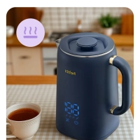 Чайник электрический металлический КТ-6749 - 1.5 л Чайник электрический металлический КТ-6749 - 1.5 л