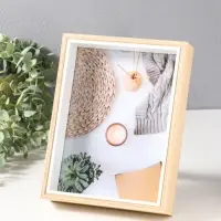 Набор фоторамок 3 шт 10х15, 13х18, 15х20 см "Бук" 2,5х11,5х16,5 2,5х14х19 2,5х16,5х21,5 см   1095517