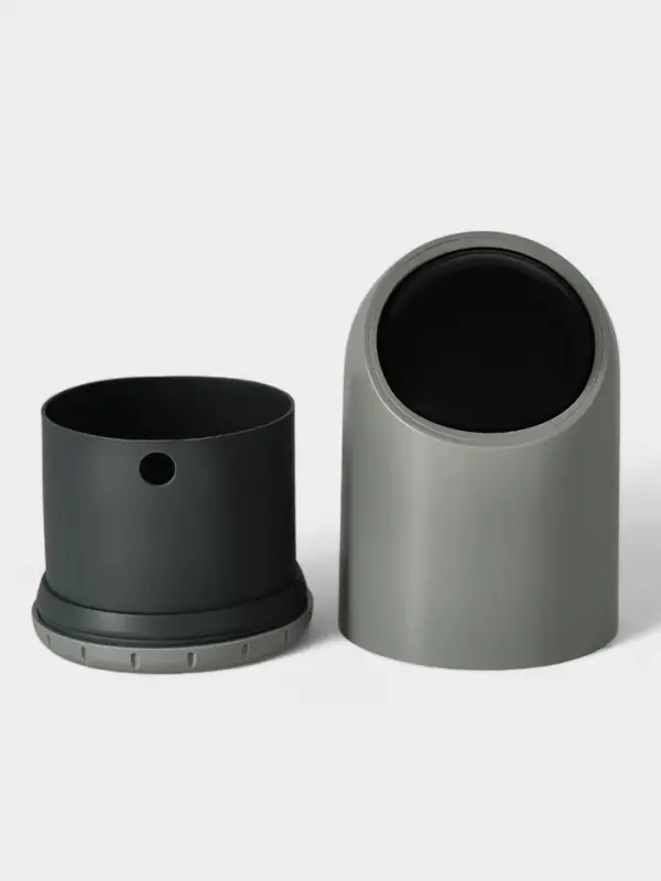 Ведро для мусора сенсорное настольное SAVANNA, 2 л, серое