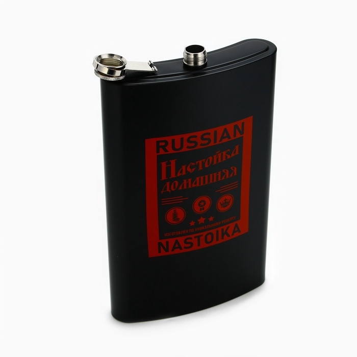 Фляга «Russian Nastoika», 1920 мл, чёрная