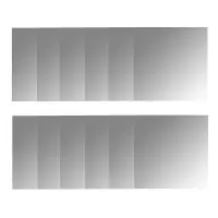 VETTA Наклейки зеркальные квадратные, 12 шт. 15x15 см