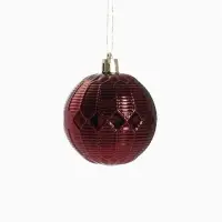 Ёлочные игрушки &laquo;Винтажный узор&raquo;, шары новогодние, d=6 см, набор 16 шт., кофейный МИКС