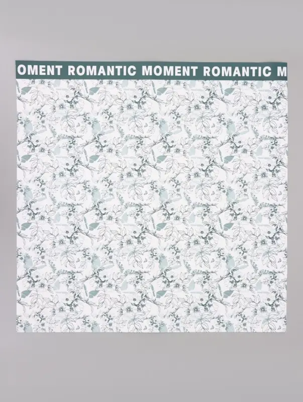 Пленка для цветов, &laquo;Романтичные моменты&raquo;, сине-серый, 57&times;57 см