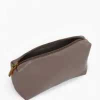 Сумка женская мессенджер TEXTURA на магните, с косметичкой, 28&times;4&times;20 см, серая