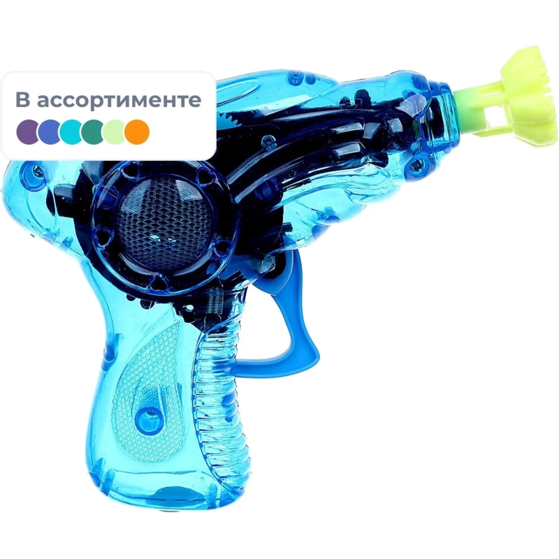 Мыльные пузыри Funny toys прозрачный пистолет МИКС 728874