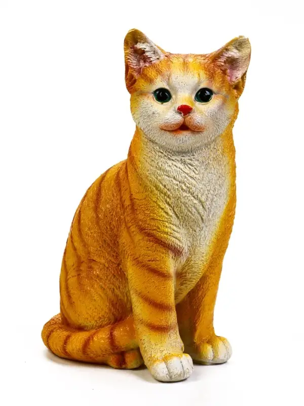 Садовая фигура из полистоуна &laquo;Кошка&raquo;, 28&times;15&times;18 см