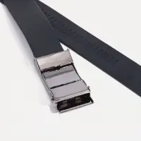 Ремень, ширина 3.5 см, автомат, чёрный