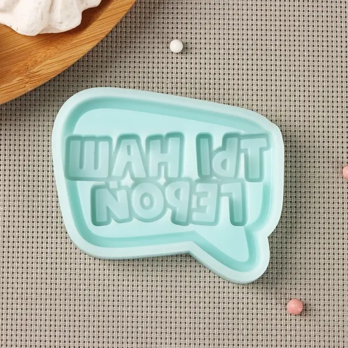 Силиконовая форма «Ты наш герой», 8×6,7×1 см, бирюзовая Силиконовая форма «Ты наш герой», 8×6,7×1 см, бирюзовая