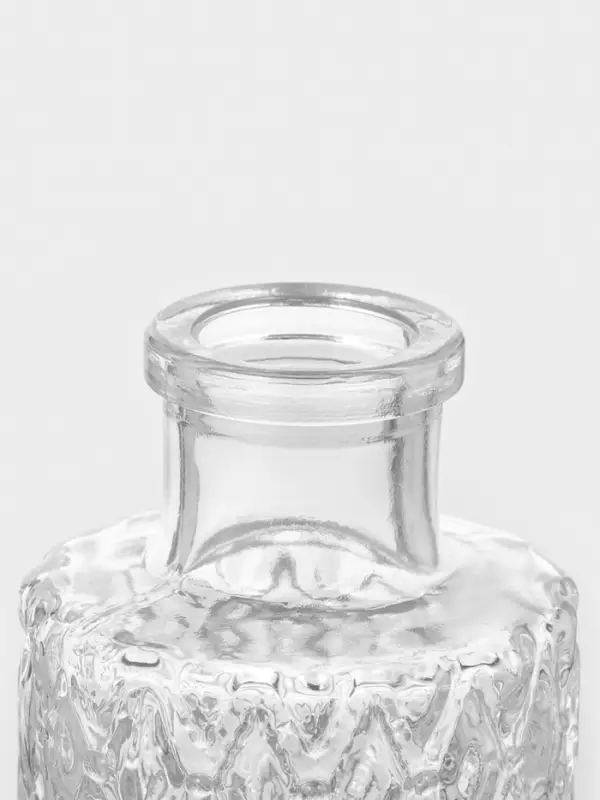 Баночка для специй Доляна &laquo;Парфе. Ажур&raquo;, 100 мл, 10&times;5 см, с пробковой крышкой, стекло, прозрачная