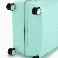 Чемодан на колёсах, 28", кодовый замок, 47&times;28&times;75 см, зелёный