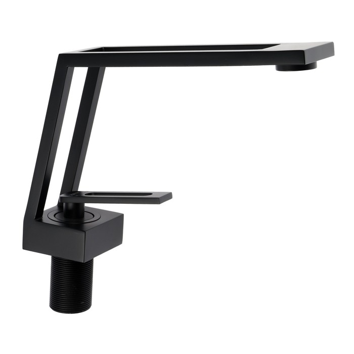 Смеситель для раковины ZEIN Z3884, однорычажный, интерьерный, высота 15 см, латунь, черный Смеситель для раковины ZEIN Z3884, однорычажный, интерьерный, высота 15 см, латунь, черный