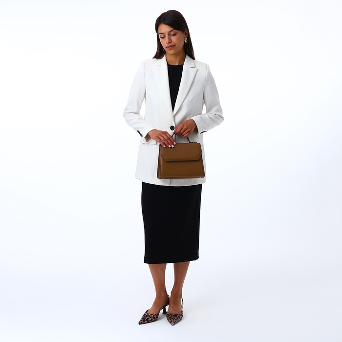 Сумка женская TEXTURA, мессенджер, средний размер, цвет коричневый Сумка женская TEXTURA, мессенджер, средний размер, цвет коричневый