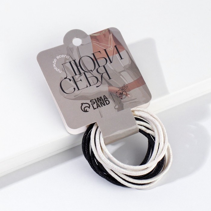 Резинки для волос «Богиня», 10 шт Резинки для волос «Богиня», 10 шт