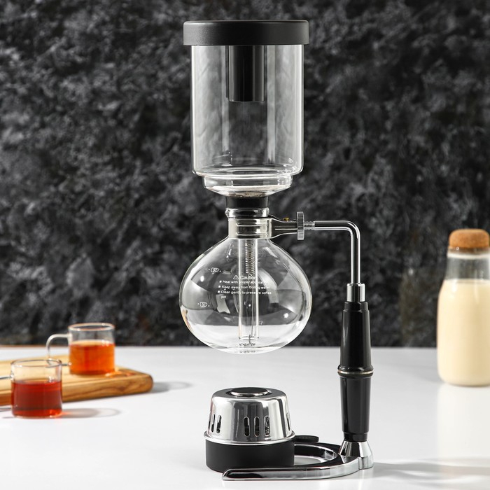 Габет (сифон) стеклянный для заваривания кофе «Колумб», 500 мл, 16×11×38,5 см Габет (сифон) стеклянный для заваривания кофе «Колумб», 500 мл, 16×11×38,5 см