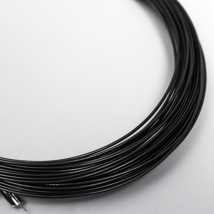 Проволока для творчества d 1мм, черный рул.10 м Проволока для творчества d 1мм, черный рул.10 м