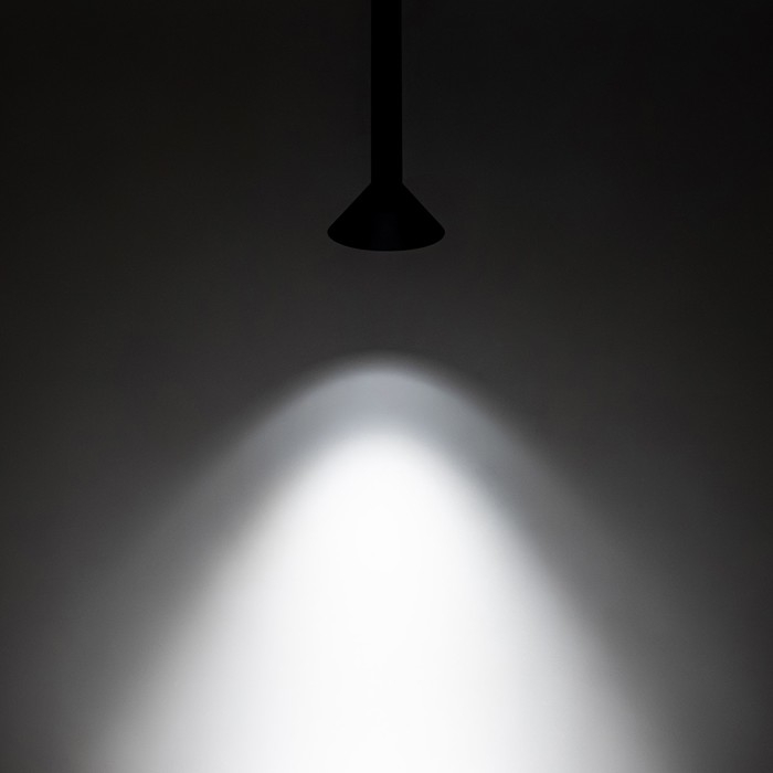 Светильник трековый SLIM Светильник трековый SLIM "Фонарь" LED 12Вт 3000K-6000К 48V CRI90 черный 17х17х39-139см