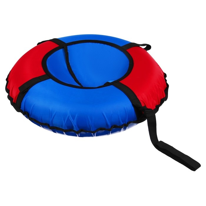 Тюбинг-ватрушка Winter Star, диаметр чехла 70 см, цвет синий/красный Тюбинг-ватрушка Winter Star, диаметр чехла 70 см, цвет синий/красный