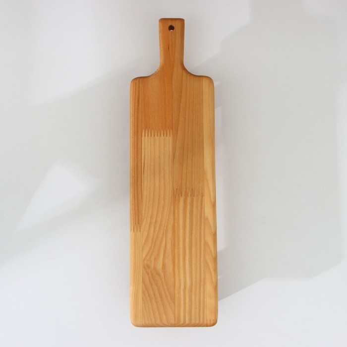 Доска сервировочная с ручкой Adelica, на ножках, 38×10×6 см, берёза Доска сервировочная с ручкой Adelica, на ножках, 38×10×6 см, берёза