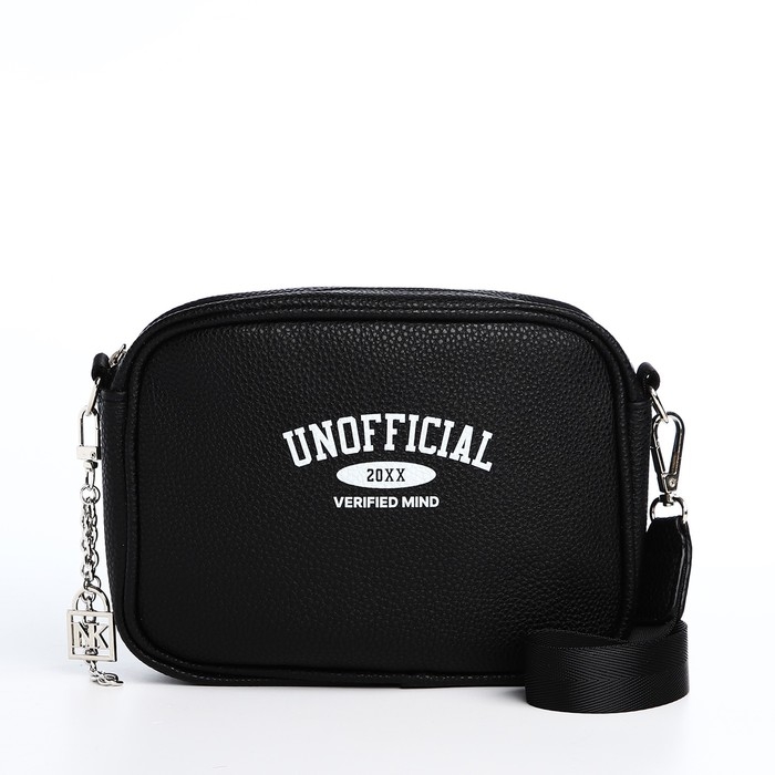 Сумка женская из искусственной кожи Unofficial, 19х14х6 см. Сумка женская из искусственной кожи Unofficial, 19х14х6 см.