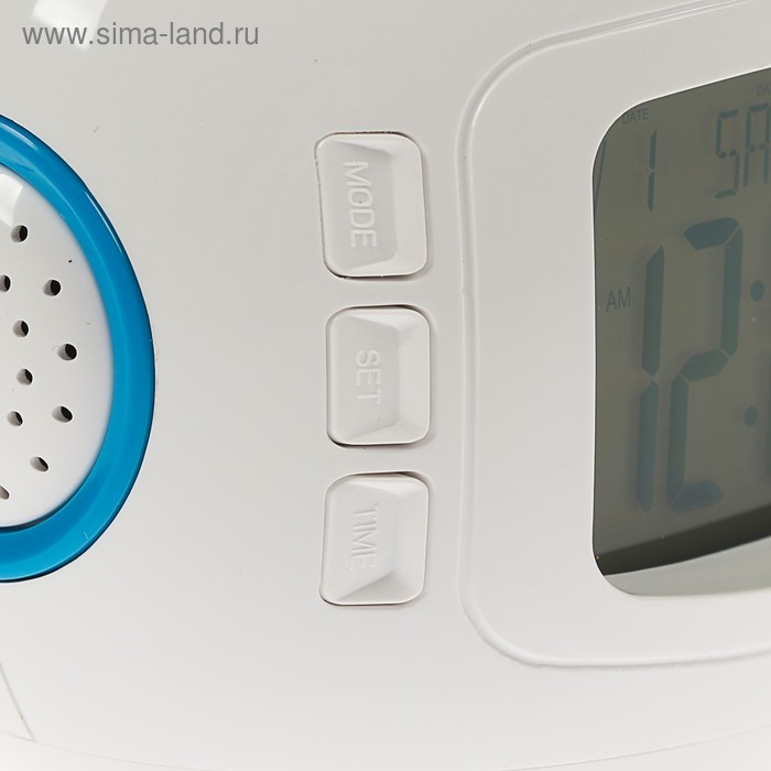 Будильник Luazon LB-10  Будильник Luazon LB-10 "Звездное небо", часы, 8 мелодий, белый