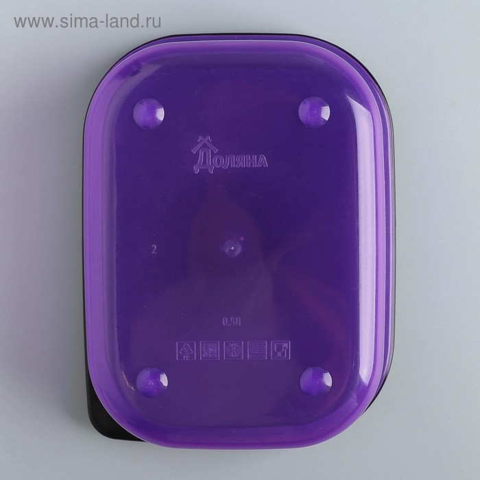 Ланч-бокс прямоугольный FoodVibes «Единорог», 500 мл Ланч-бокс прямоугольный FoodVibes «Единорог», 500 мл