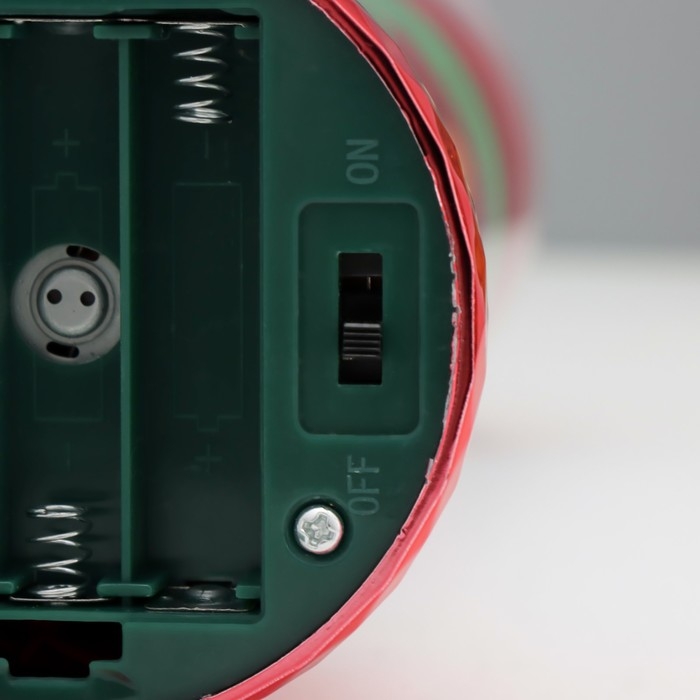 Лава-лампа Лава-лампа "Роза" LED от батареек 3хАА USB красный 7,5х6,5х25см