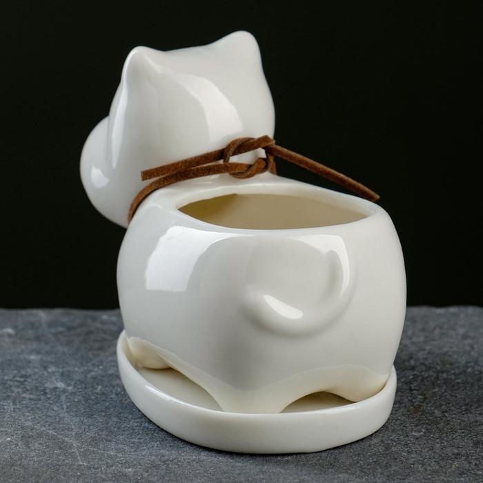 Горшок  Горшок "Собачка" 11х6,5х8,5см