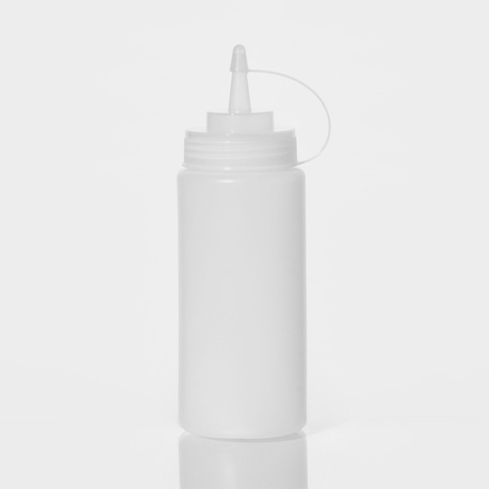 Ёмкость для соуса, 480 мл, 6,5×19,5 см, цвет белый Ёмкость для соуса, 480 мл, 6,5×19,5 см, цвет белый