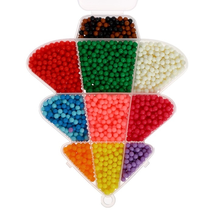 Набор шариков для аквамозаики «Ёлочка», 2700 шариков Набор шариков для аквамозаики «Ёлочка», 2700 шариков