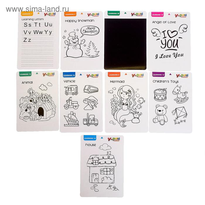 3D Планшет для рисования, 6 маркеров, звук МИКС 3D Планшет для рисования, 6 маркеров, звук МИКС