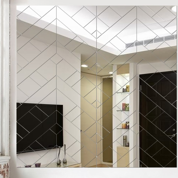 Наклейки интерьерные, зеркальные наклейки, декор настенный, панно 60 х 60 см, 122 эл Наклейки интерьерные, зеркальные наклейки, декор настенный, панно 60 х 60 см, 122 эл