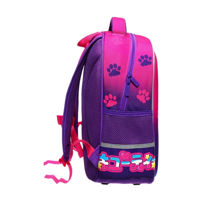 Рюкзак каркасный Феникс 37.5*27.5*14.5 Рюкзак каркасный Феникс 37.5*27.5*14.5 "Чиби" дев фиолет 64617