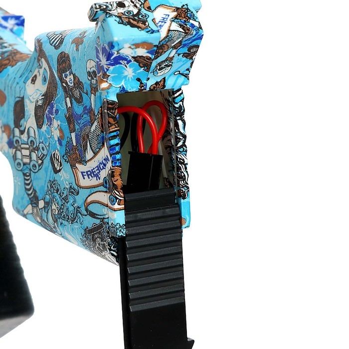 Пулемёт «M416», стреляет орбизами, работает от аккумулятора, цвет МИКС