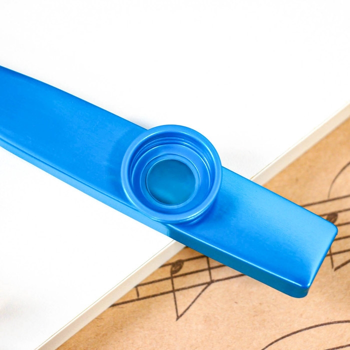 Музыкальный инструмент Казу Music Life, синий Музыкальный инструмент Казу Music Life, синий