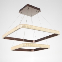 Люстра с ПДУ 1509/2CF LED 90Вт 3000-6000К кофе 60х60х104 см BayerLux