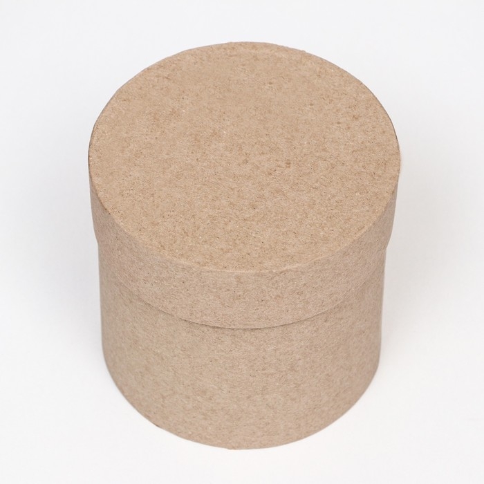 Шляпная коробка крафт, 10 х 10 см Шляпная коробка крафт, 10 х 10 см