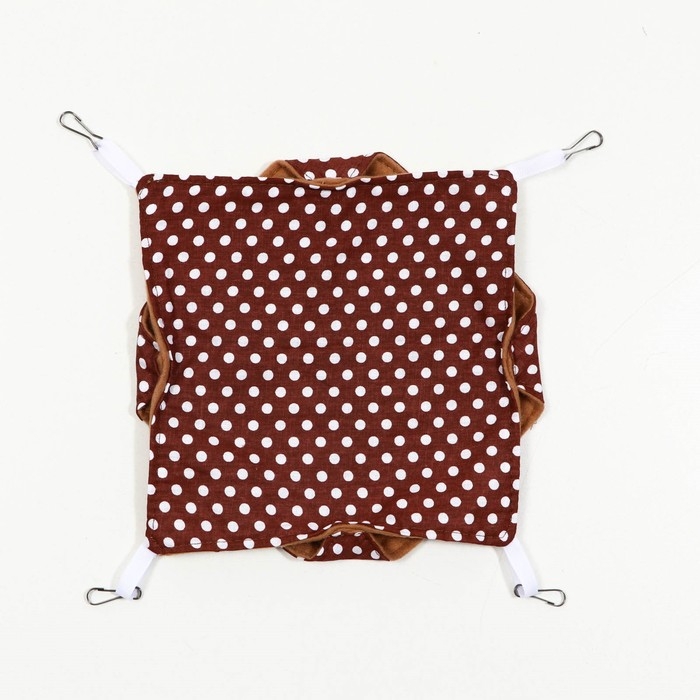 Гамак Гамак "Подвесной" для грызунов 23*23 см, бязь, флис