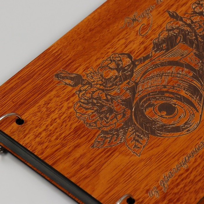 Фотоальбом 30 листов Фотоальбом 30 листов "Фотоаппарат в цветах" 27х19х2 см