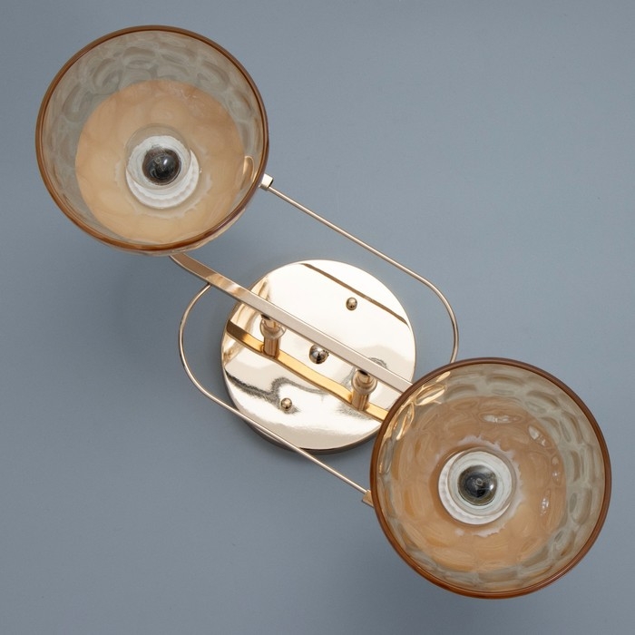 Люстра Люстра "Аквила" 2хЕ27 40Вт золото 45х15х22 см BayerLux